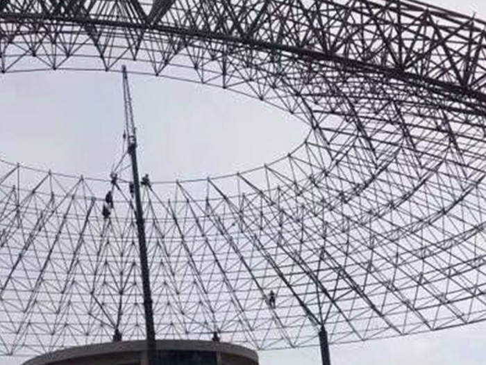 衡阳篮球馆球形网架厂家价格